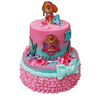 Paw Patrol verjaardagstaart deluxe roze